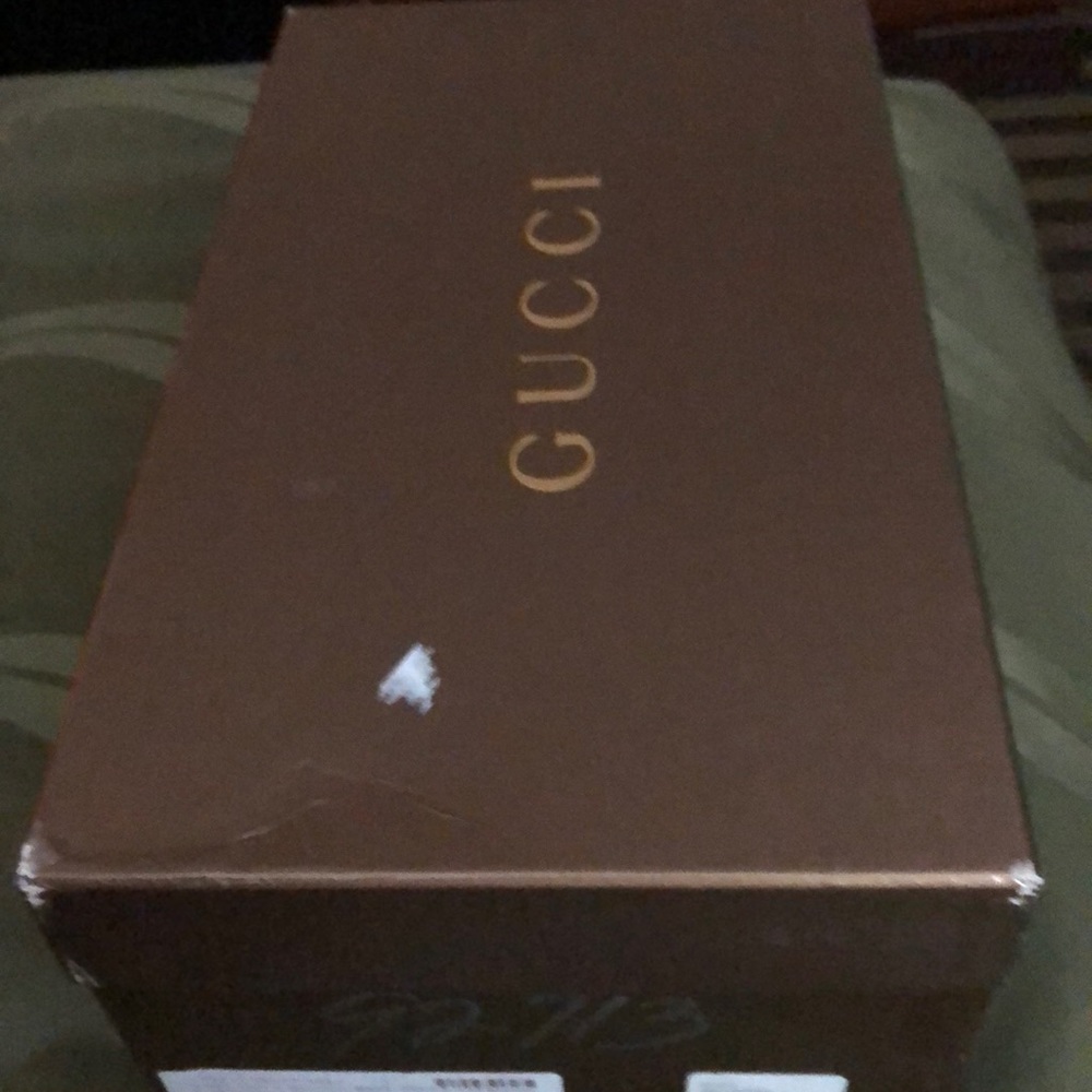 Gucci Snea Pell Gomma Napp Sneakers Size US 13